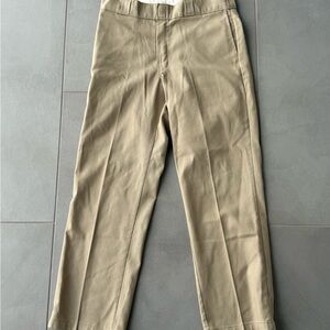 Men's Dickies 34x30 Khaki Straight-Leg Pants Size